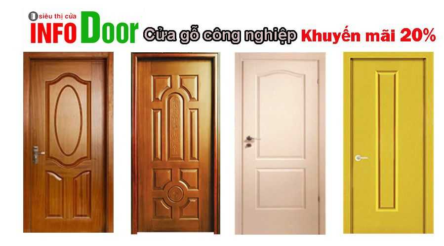 Khuyến mãi cửa gỗ công nghiệp