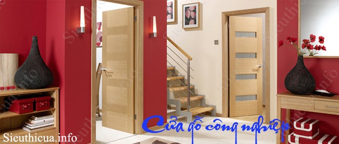 cửa gỗ công nghiệp đẹp giá rẻ