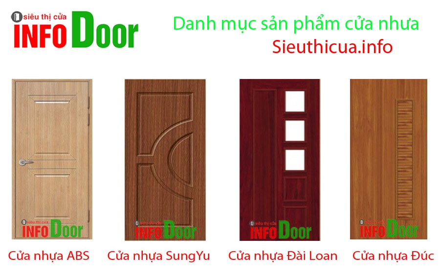 mau cua nhua dep INFO Door
