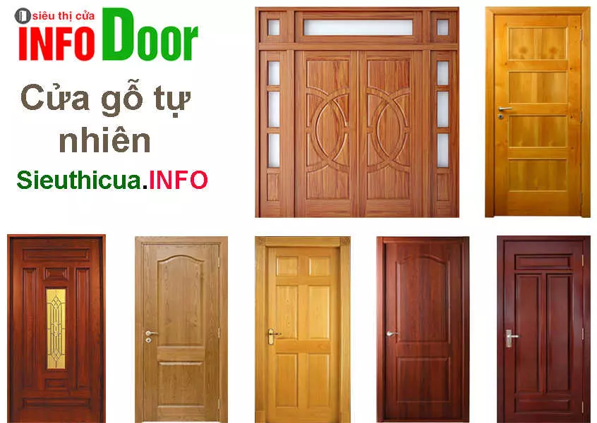 cửa chính, cửa cái, cửa lớn, cửa gỗ tự nhiên