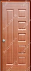Cửa gỗ HDF Veneer 6b
