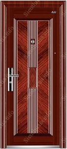 Cửa thép vân gỗ 2