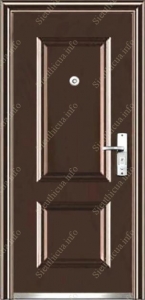 Cửa thép vân gỗ 4