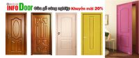 Cửa gỗ công nghiệp giảm giá 20% - BIG Sale